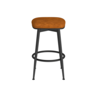 fauteuil voor huis en kantoor Aan een transparant achtergrond. geïsoleerd voorwerp png. 3d renderen png