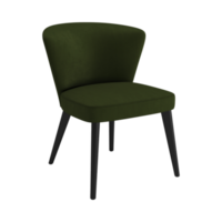 fauteuil pour Accueil et Bureau sur une transparent Contexte. isolé objet png. 3d le rendu png