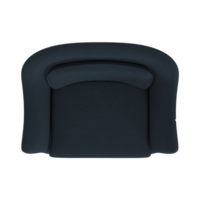 Armchair for home and office on a transparent background. isolated object png. 3D rendering png