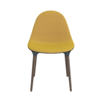 Armchair for home and office on a transparent background. isolated object png. 3D rendering png
