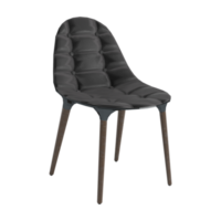 Armchair for home and office on a transparent background. isolated object png. 3D rendering png