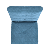 Armchair for home and office on a transparent background. isolated object png. 3D rendering png