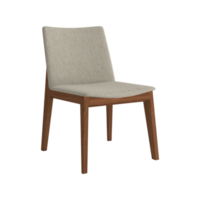 Armchair for home and office on a transparent background. isolated object png. 3D rendering png