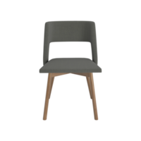 Armchair for home and office on a transparent background. isolated object png. 3D rendering png