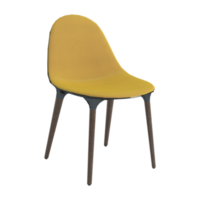 Armchair for home and office on a transparent background. isolated object png. 3D rendering png