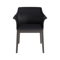 Armchair for home and office on a transparent background. isolated object png. 3D rendering png