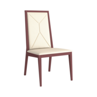 Armchair for home and office on a transparent background. isolated object png. 3D rendering png