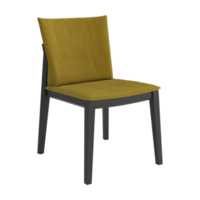 Armchair for home and office on a transparent background. isolated object png. 3D rendering png