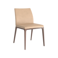 Armchair for home and office on a transparent background. isolated object png. 3D rendering png
