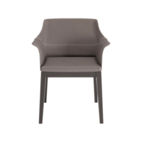 Armchair for home and office on a transparent background. isolated object png. 3D rendering png