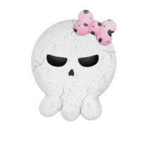 Halloween skull cute png