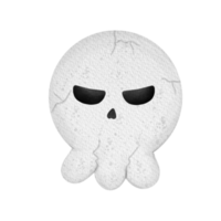 Halloween skull cute png