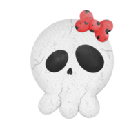 Halloween skull cute png