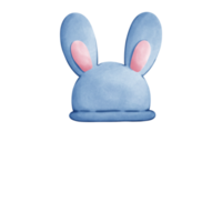 Ostern Hut mit Hase Ohren png