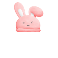 Pâques chapeau avec lapin oreilles png