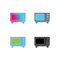 Microwave Vector Icon