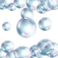 bulle mousse dans le coloré minimal png