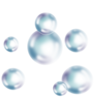 burbuja espuma en el vistoso mínimo png