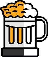 Beer mug Vector Icon Design