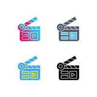 Clapper Board Vector Icon