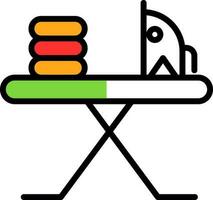 Ironing board Vector Icon Design