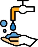 Handwash Vector Icon Design