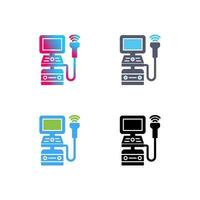 Ultrasound Machine Vector Icon