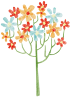 watercolor bouquet flowers png