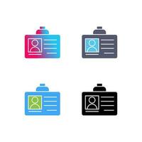 Id Card Vector Icon