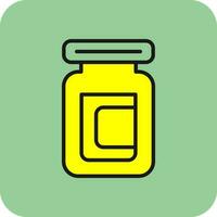 Jar Vector Icon Design