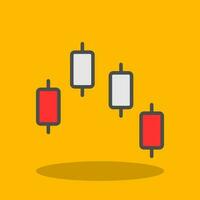 Bullish engulfing Vector Icon Design