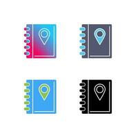 Address Book Vector Icon