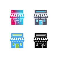 Retail Place Vector Icon