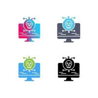 Virus Attack Vector Icon