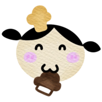 contento comiendo chocolate png