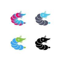 Shrimp Vector Icon