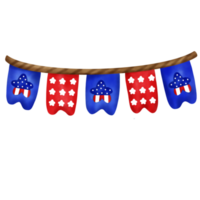 4th of July banners png