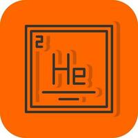 Helium Vector Icon Design