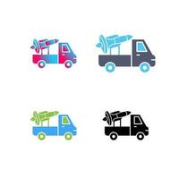 Missile Truck Vector Icon