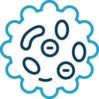 White blood cell Vector Icon Design