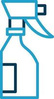 Spray bottle Vector Icon Design