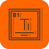 Thallium Vector Icon Design