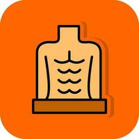 Abdominals Vector Icon Design