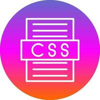 Css file Vector Icon Design