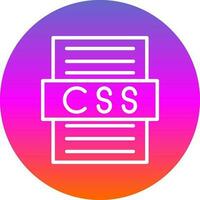 Css file Vector Icon Design