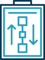 Workflow Vector Icon Design
