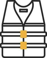 Life jacket Vector Icon Design