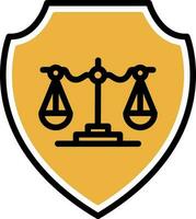 Law firm Vector Icon Design