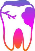 Caries Vector Icon Design