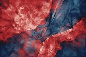 Cyanotype, fabric, background, red. photo